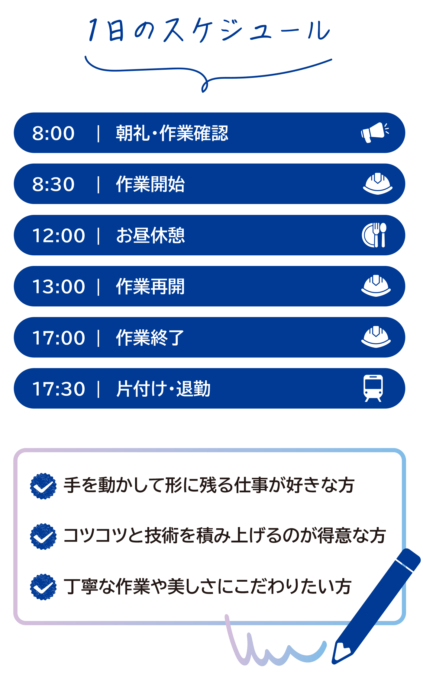 職人の1日